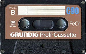Boite de 5 cassettes - GRUNDIG - Steno30 - Dictee System